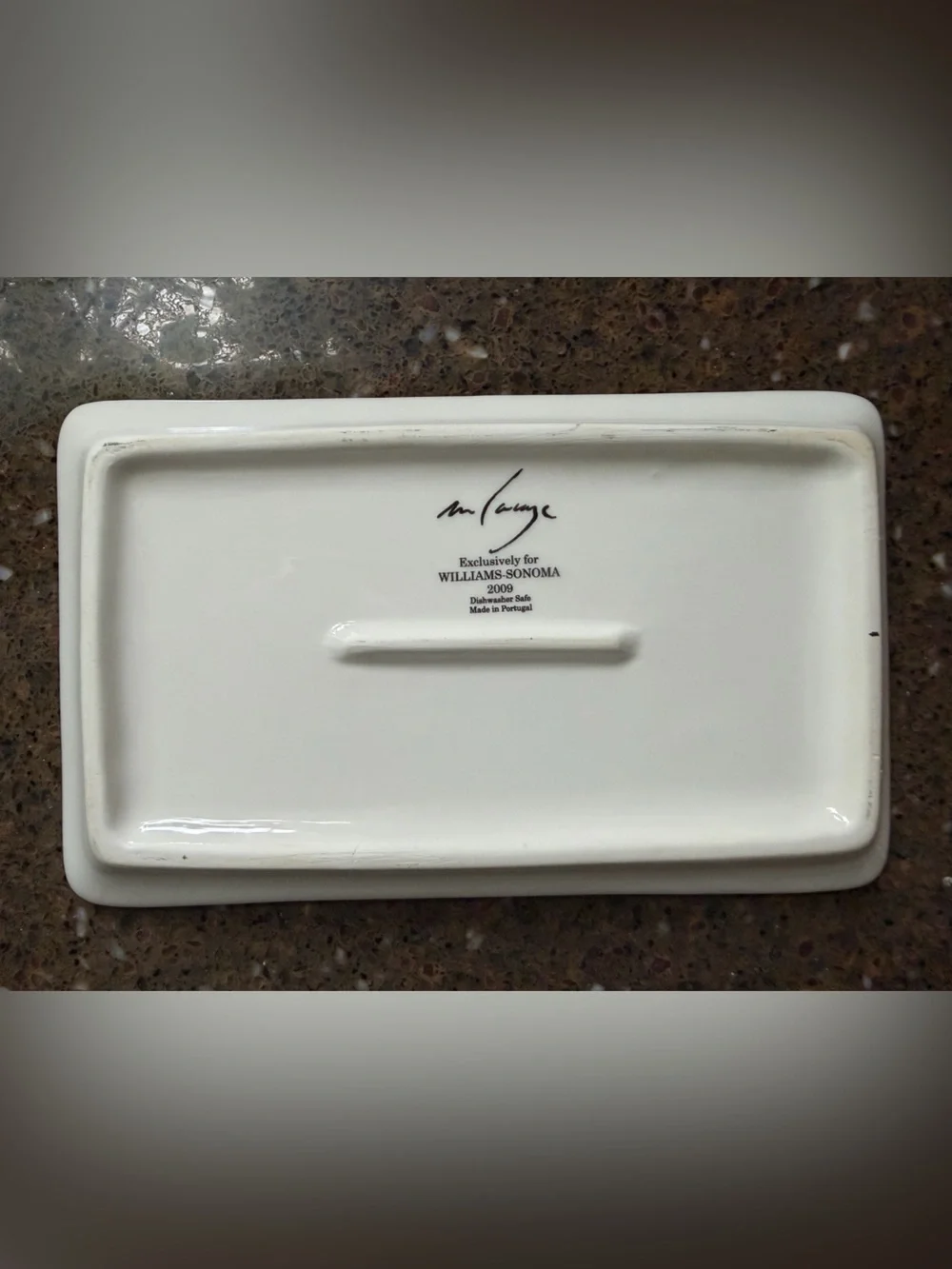 Williams Sonoma Marc Lacaze Wine Pairing Cheese Appetizer Plate - Gruyère